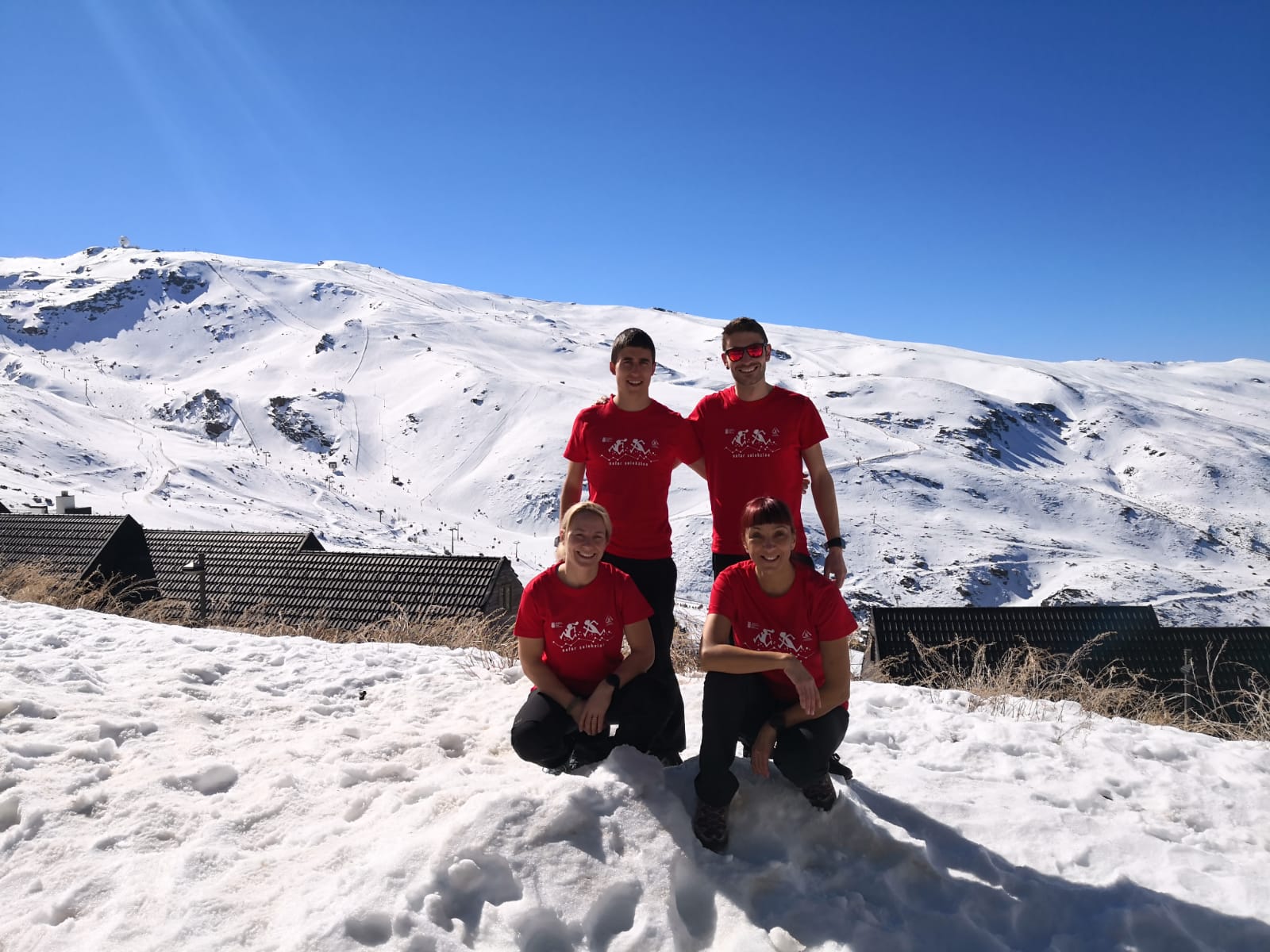 BUEN PAPEL DE LA SELECCIÓN NAVARRA DE CARRERAS EN EL CAMPEONATO DE ESPAÑA DE SNOWRUNNING